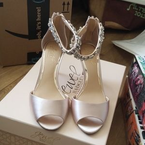 Blush Heels by Jewel Badgley Mischka 6.5
